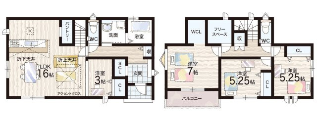 ●磯城郡田原本町阪手　第４期　売土地の参考プラン|参考間取り