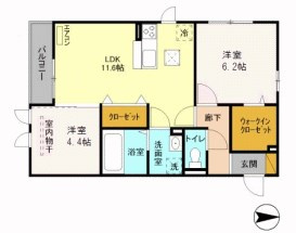 【間取り】 | メルベーユ（D-ROOM）