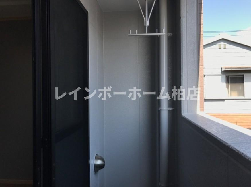 【仲介手数料：50％OFF】対象物件！のバルコニー|お洗濯にも便利なバルコニー付き