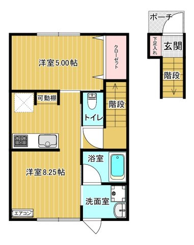 エターナルⅡの間取り