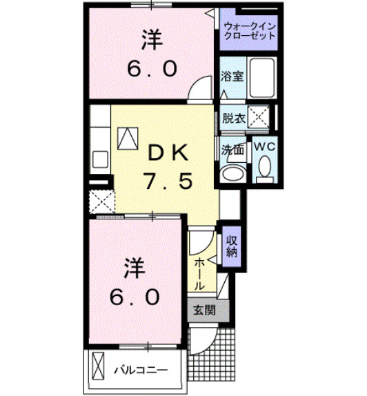 アン シャトンの間取り