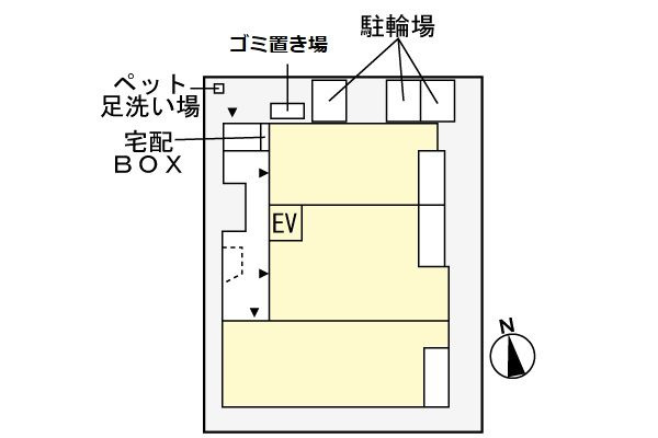 CREVANCE荒川の区画図