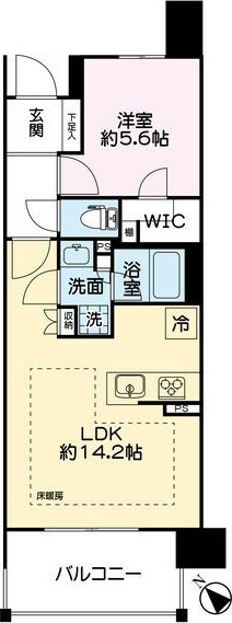 レーベン千種吹上AVANCAの間取り