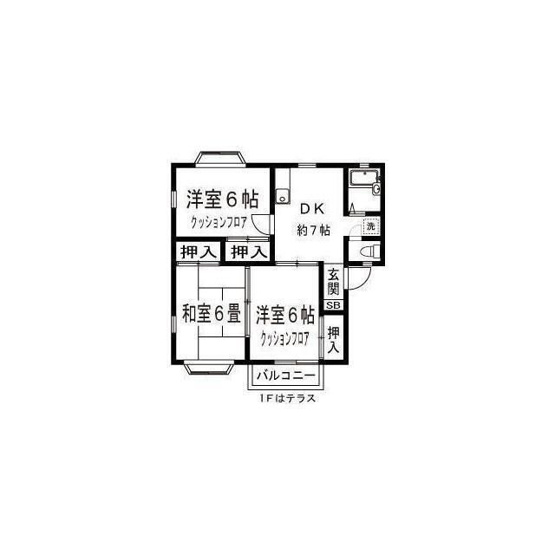 【間取り】 | ビッグフィールドＡ