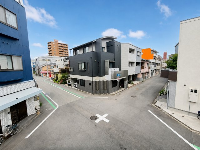生野区勝山南4丁目の前面道路含む現地写真
