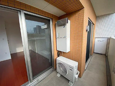 千代田区神田多町２丁目の賃貸マンションのバルコニー