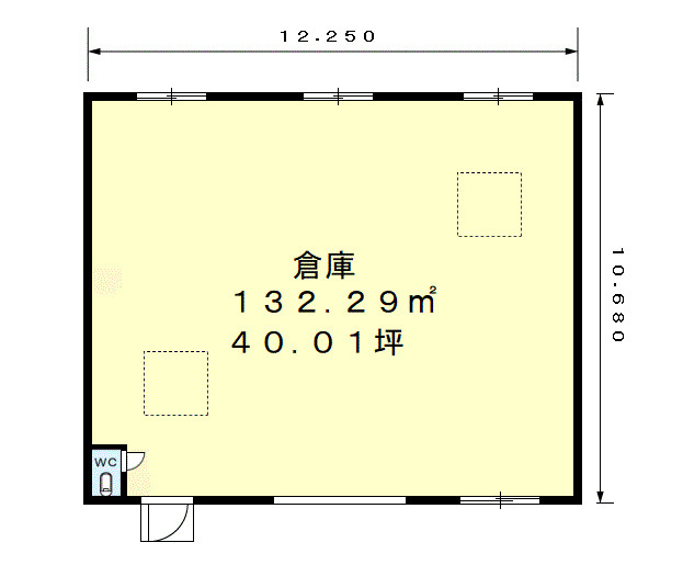 和歌山市中島倉庫　Ⅱの間取り