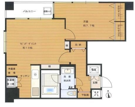 トーア三田ガーデンの間取り