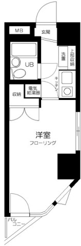 パールマンション白山の間取り