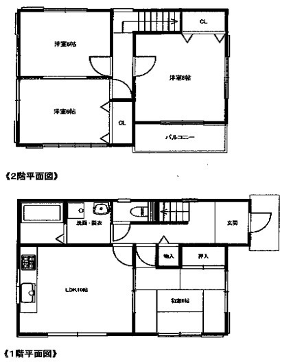石浜西平地貸家　　刈谷市近郊の賃貸ならクラスホーム刈谷店の間取り