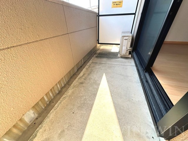 コスモステージのバルコニー