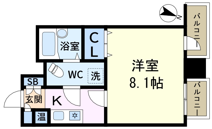 シティハイツ新小岩の間取り