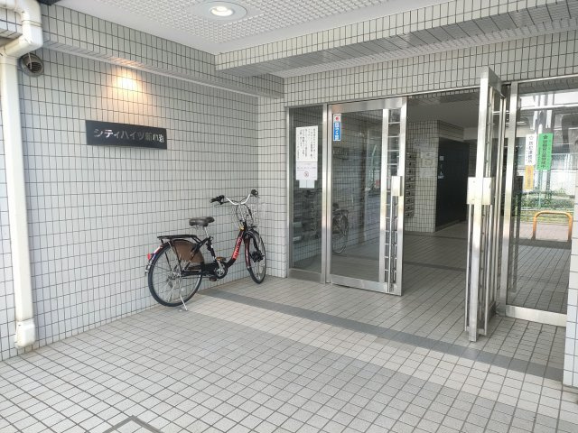 シティハイツ新小岩のエントランス