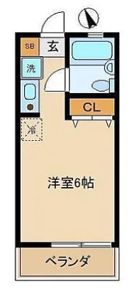 ストーリオ中野坂上の間取り
