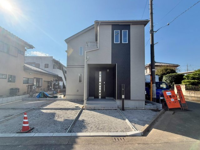 【外観】 | 前橋市南町　新築住宅 | 現地ご案内ツアー開催中！早朝やお仕事帰りのご見学にもすぐ対応致します！見学ご予約はコアライブまでお気軽にお問い合わせ下さい！