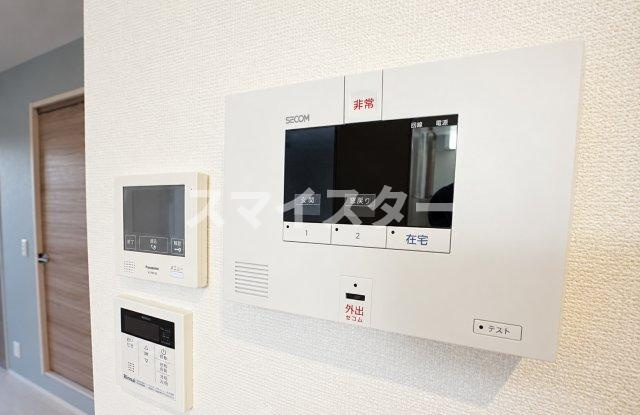千葉市稲毛区稲丘町のアパートのセキュリティ