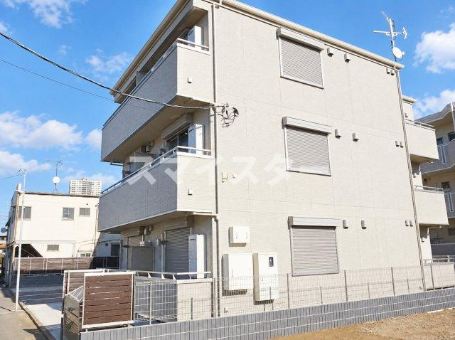 千葉市稲毛区稲丘町のアパートの外観