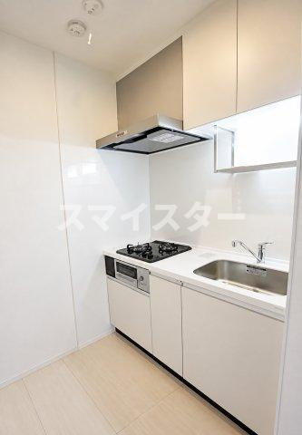 千葉市稲毛区稲丘町のアパートのキッチン