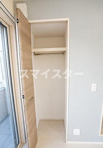 千葉市稲毛区稲丘町のアパートの収納