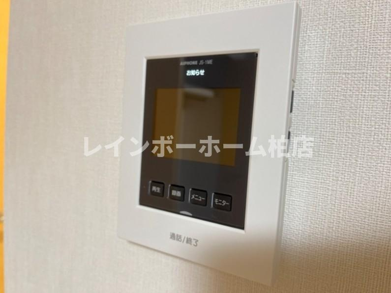 【仲介手数料：50％OFF】対象物件！のセキュリティ|カメラ付インターホンです