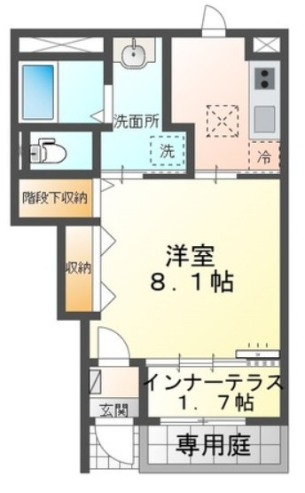 【仲介手数料：50％OFF】対象物件！の間取り
