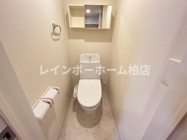 【仲介手数料：50％OFF】対象物件！のトイレ|ゆったりとした空間のトイレです