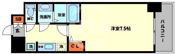 レインボーコート南堀江の間取り|レインボーコート南堀江　間取り