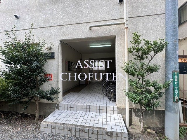 コーポ永川のエントランス