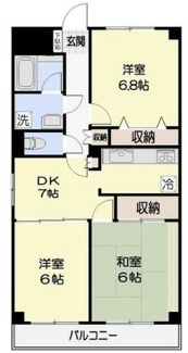【間取り】 | ペアヒルズ大野 | 間取りです。