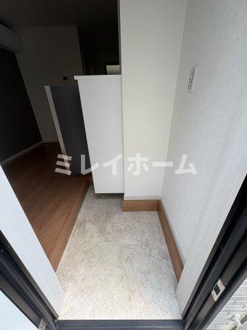 グローリア西蒲田の玄関