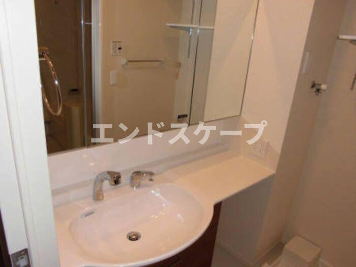オマージュ　Ｂの洗面所|高崎、前橋のお部屋探しはエンドスケープまで！お客様の理想お聞かせ下さい♪