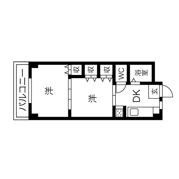 マンションエイトの間取り