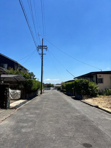 知多郡東浦町石浜田之助6番34『仲介手数料無料』新築一戸建て・建売の前面道路含む現地写真