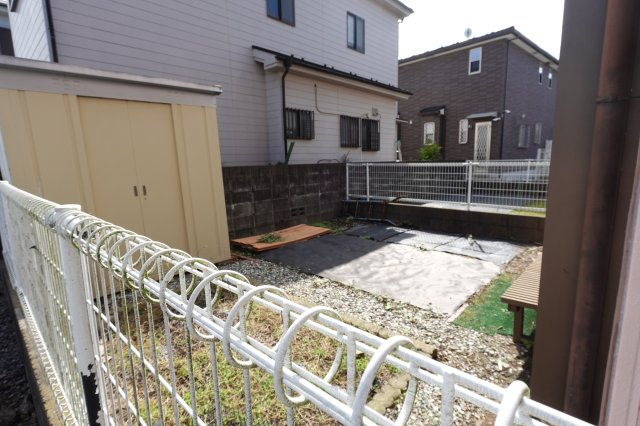 川越市的場541貸家の庭