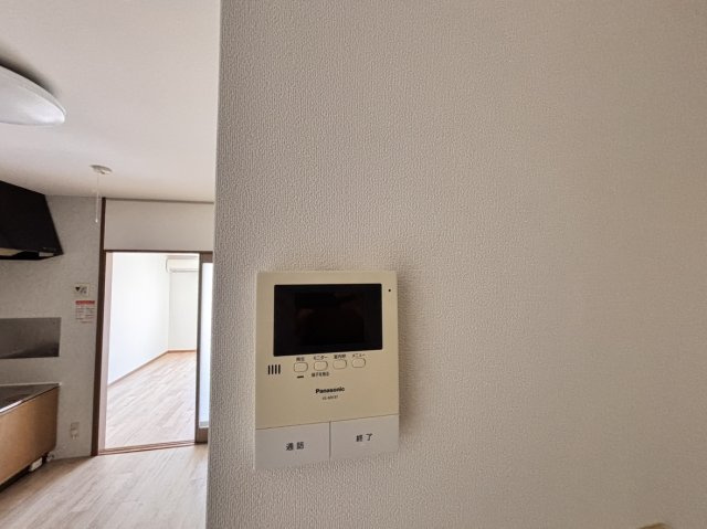 岡山市北区辛川市場のアパートのセキュリティ
