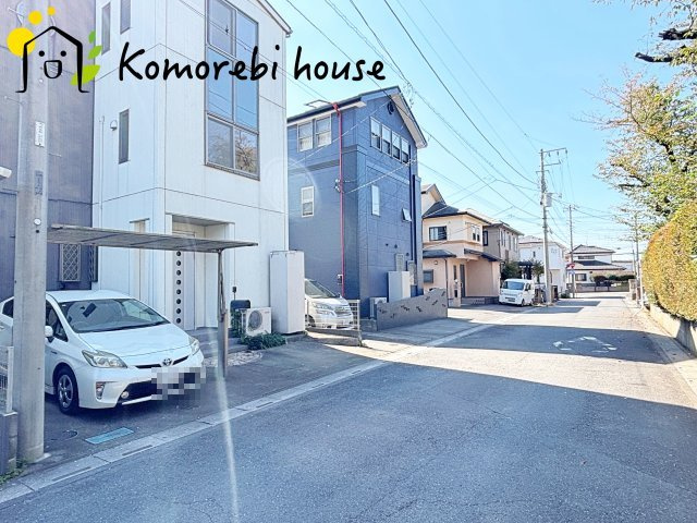 さいたま市北区別所町　中古戸建の前面道路含む現地写真