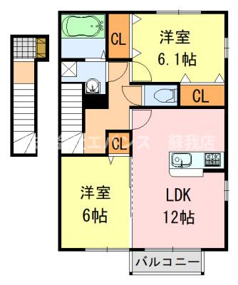 【間取り】 | ソフィア　クレール