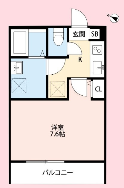 オリーブ北戸田の間取り
