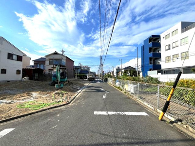 【前面道路含む現地写真】 | 南区要町2期　売地　2号地 | 外観　現地写真（2026年8月23日撮影）