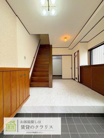 グランハイマーク桂川Ⅰの玄関