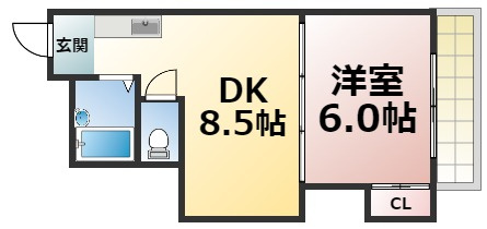 【間取り】 | RIHITO南巽　仲介手数料無料