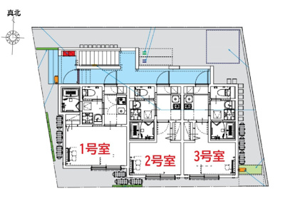【区画図】 | robot home 一之江Ⅱ | 同一仕様写真