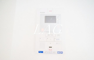 【セキュリティ】 | リブリ・SAKAEⅡ | モニター付きインターフォンです。