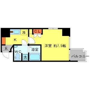 アーデン京町堀イーストの間取り