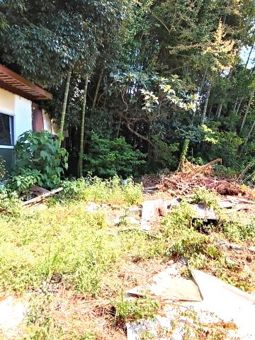 西区大字小田　売土地の外観