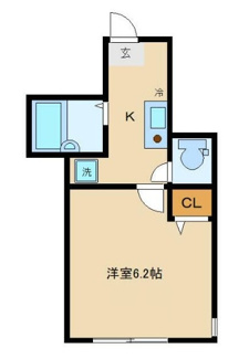【間取り】 | ＶＩＬＬＡ　ＶＩＥＮＴ　ＴＯＧＯＳＨＩＫＯＥＮ | 間取りです。