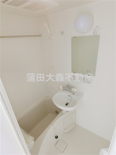 グローリア西蒲田の浴室|追焚+浴室乾燥機付のバスルーム　お風呂