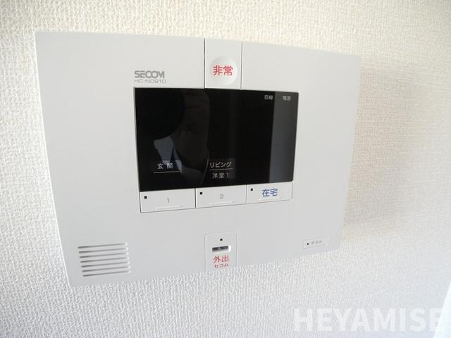 カーサデルソルのセキュリティ|※同間取りの別の階のお部屋の画像です※