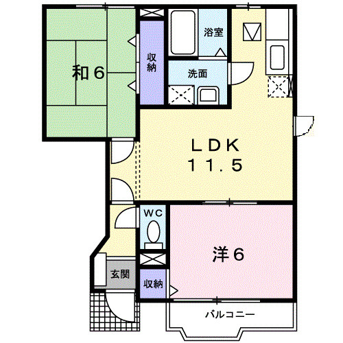 【間取り】 | アンソレイエアピテ