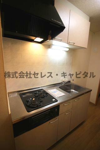 マザーユニックス妙典5丁目のキッチン|お料理しやすいキッチンです